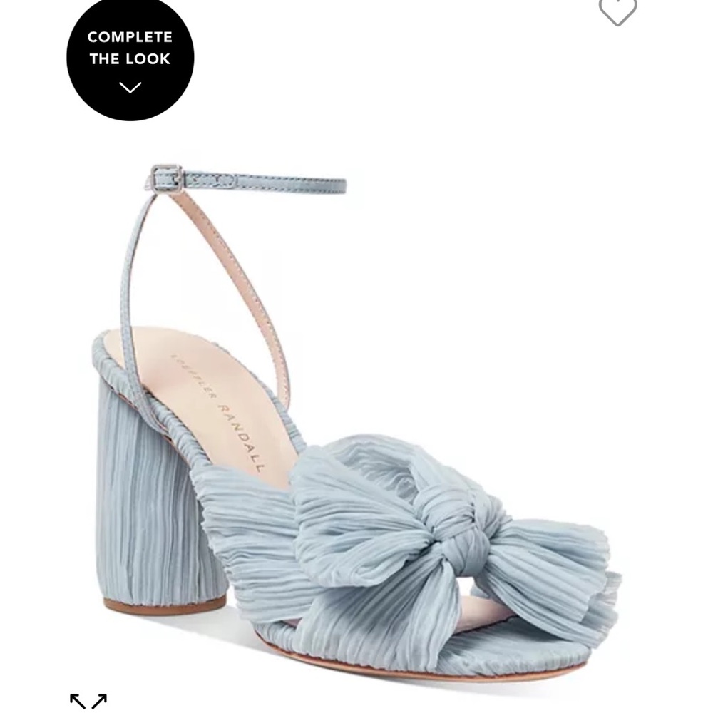 Loeffler Randall Blue Bow Heels